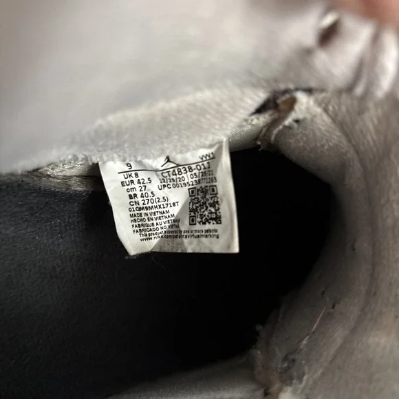 Jordan Five‎ Retro Mid Oreo Men's Size 9 Shoes - Picture 8 of 9